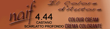 NAIF N°4.44 CASTANO SCARLATTO PROFONDO 