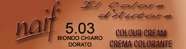 NAIF N°5.03 CASTANO CHIARO DORATO 