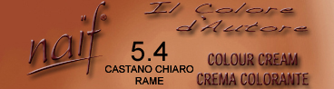 NAIF N°5.4 CASTANO CHIARO RAME 