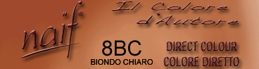 NAIF DIRECT COLOUR N°8BC BIONDO CHIARO 